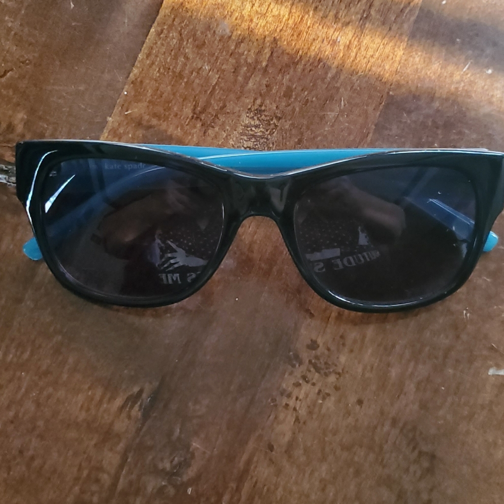 Kate Spade Black And Teal Frames. 135. Sunglasses With Bifocals